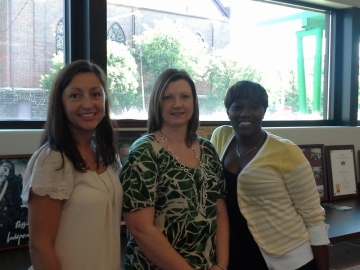 photo of autumn patterson, sheila mccamy, andrea harris