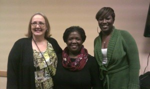From Left to Right: Barbara Calhoun (COSEPTA President), Gwen Brown (Peer Advocate), Andrea Harris (Community Work Incentives Coordinator)